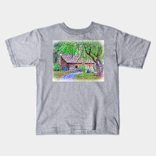 The Ranch House Sketched Kids T-Shirt